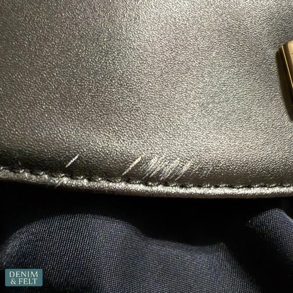Michael Kors‎ Mott Large Nylon Diaper Backpack Navy Black Gold Luxe Mom Bag main image 12